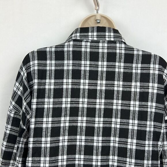 Hotouch black and white plaid flannel shirt size xl - Picture 9 of 13
